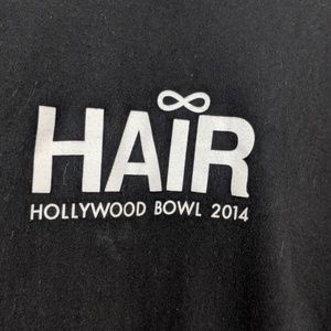 Hair The Musical M TShirt Hollywood Bowl 2014